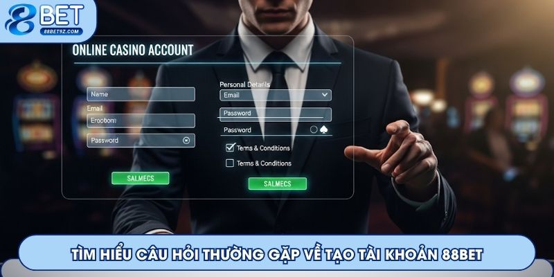 Tìm hiểu câu hỏi thường gặp về tạo tài khoản 88Bet